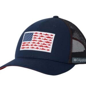 Columbia PFG Fish Flag Mesh Snapback